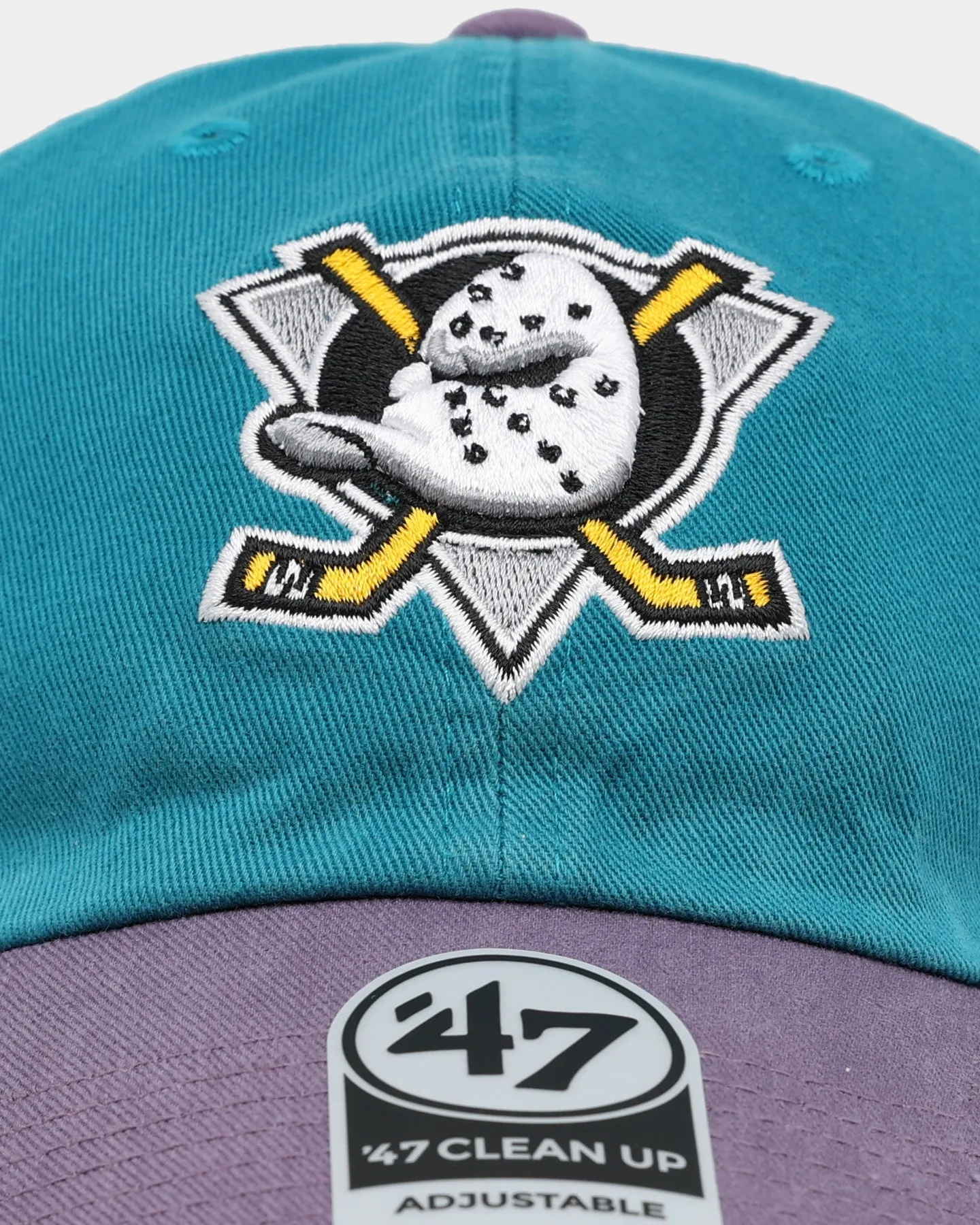 47 Brand Anaheim Ducks Vintage 47 Clean Up Strapback Dark Teal