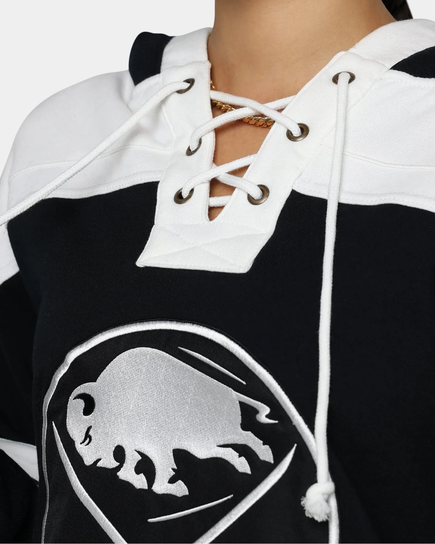 47 Brand Buffalo Sabres Superior Lacer Hoodie Jet Black