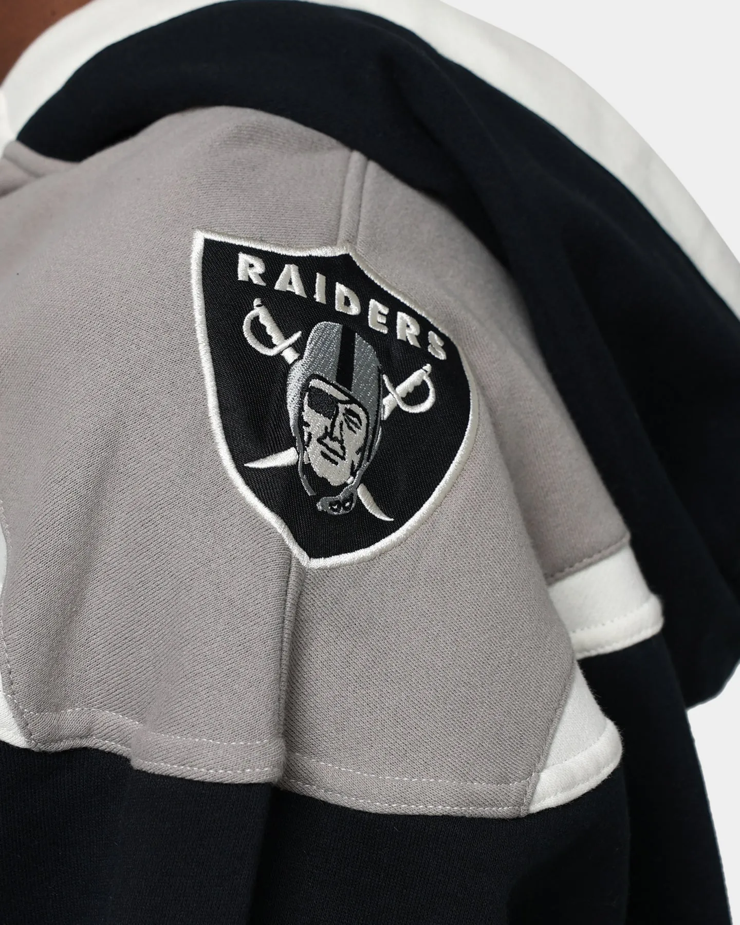 47 Brand Las Vegas Raiders Superior Lacer Hoodie Jet Black/Grey