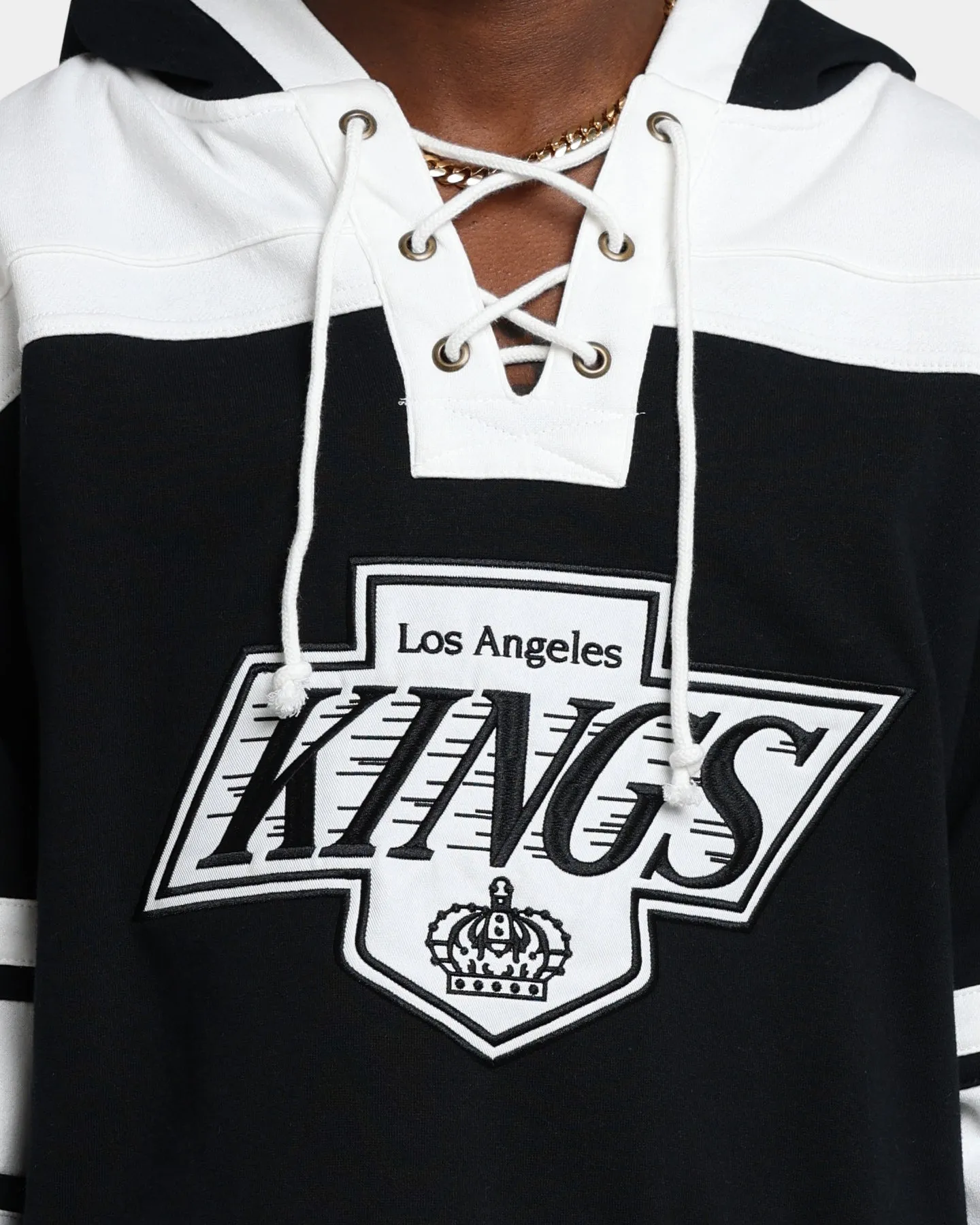 47 Brand Los Angeles Kings Superior Lacer Hoodie Jet Black