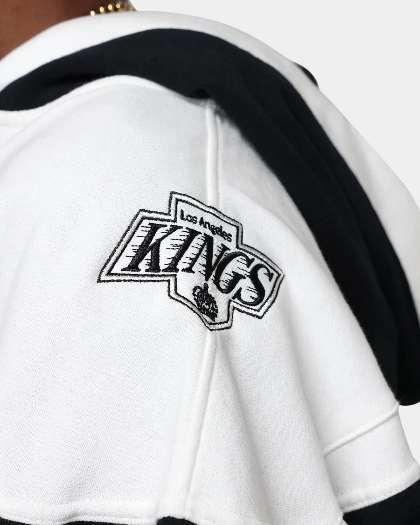 47 Brand Los Angeles Kings Superior Lacer Hoodie Jet Black