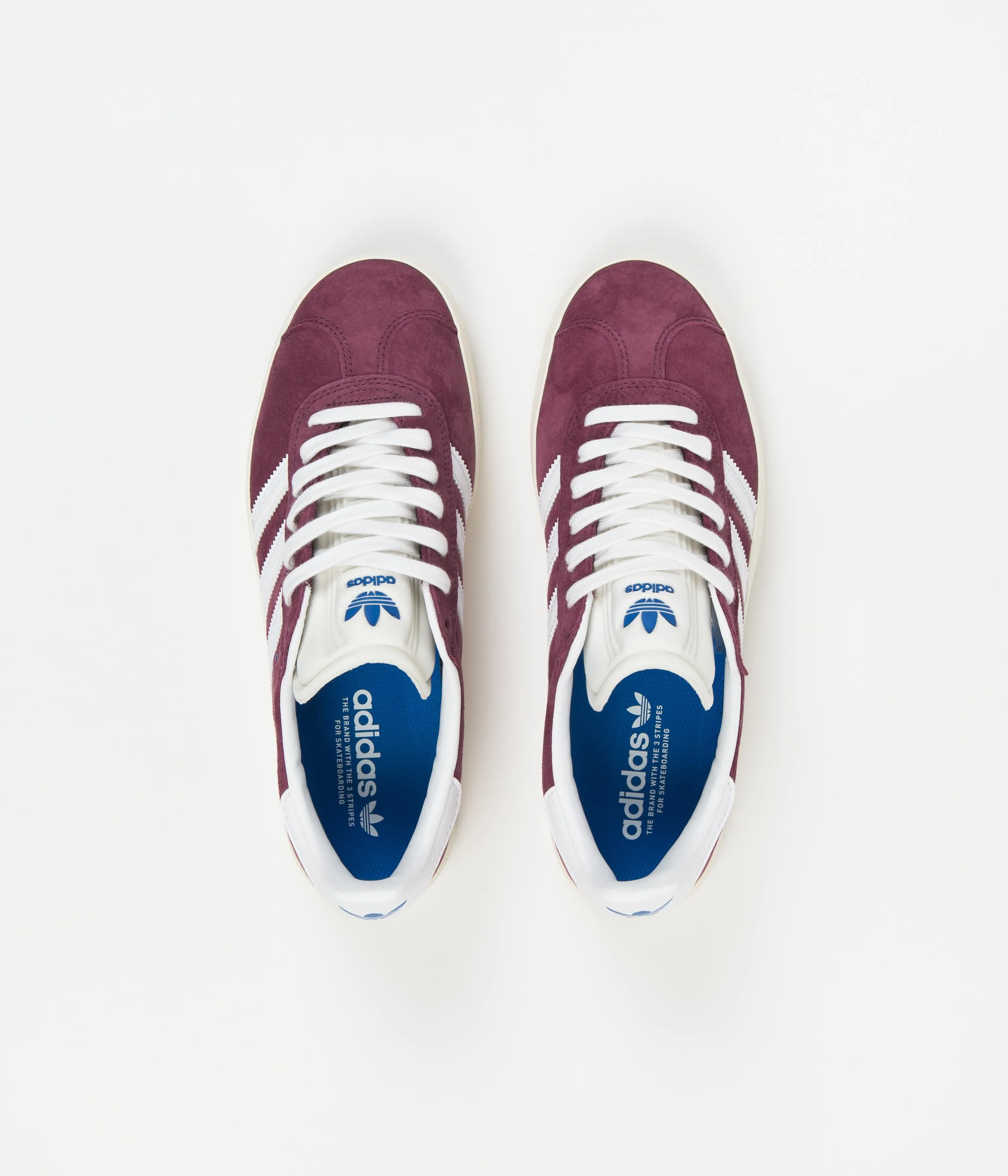 Adidas Gazelle Adv Shoes - Victory Crimson / FTWR White / Bluebird