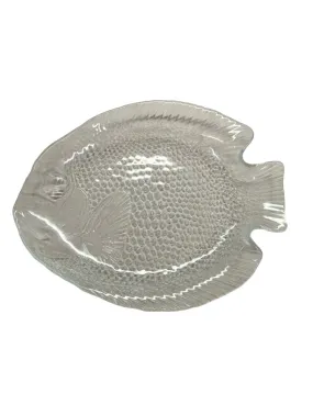 ARCOROC (2) Clear Glass FISH PLATES France