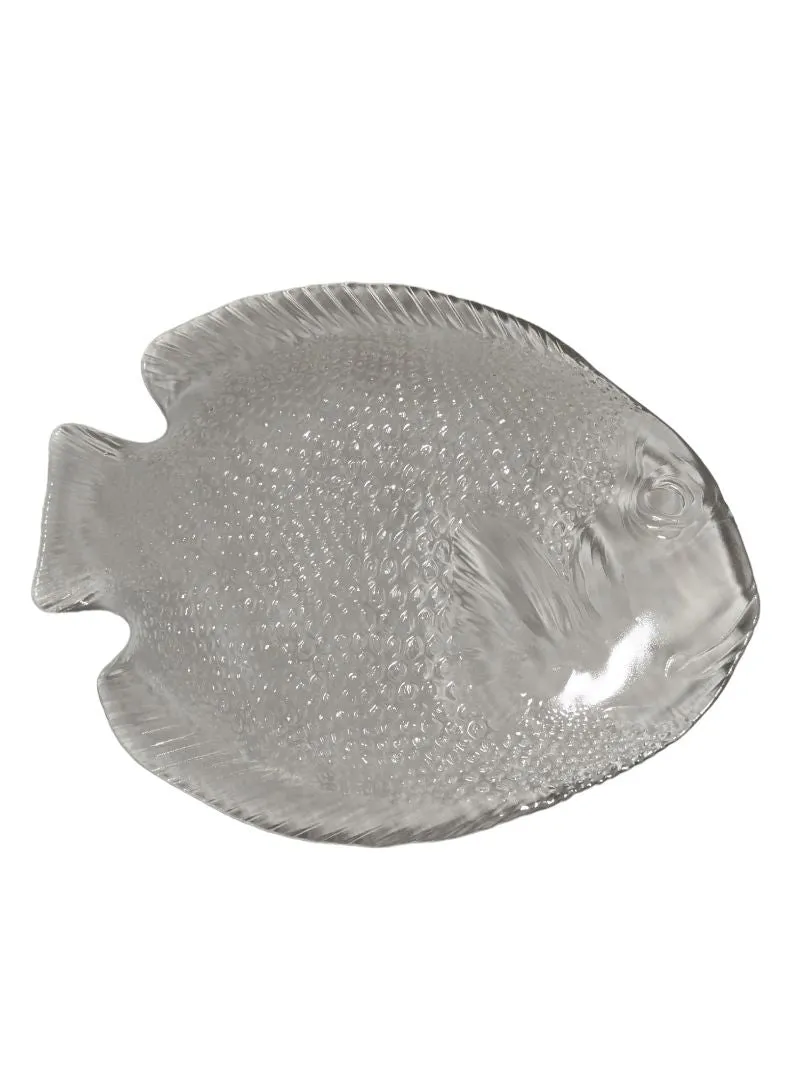 ARCOROC (2) Clear Glass FISH PLATES France