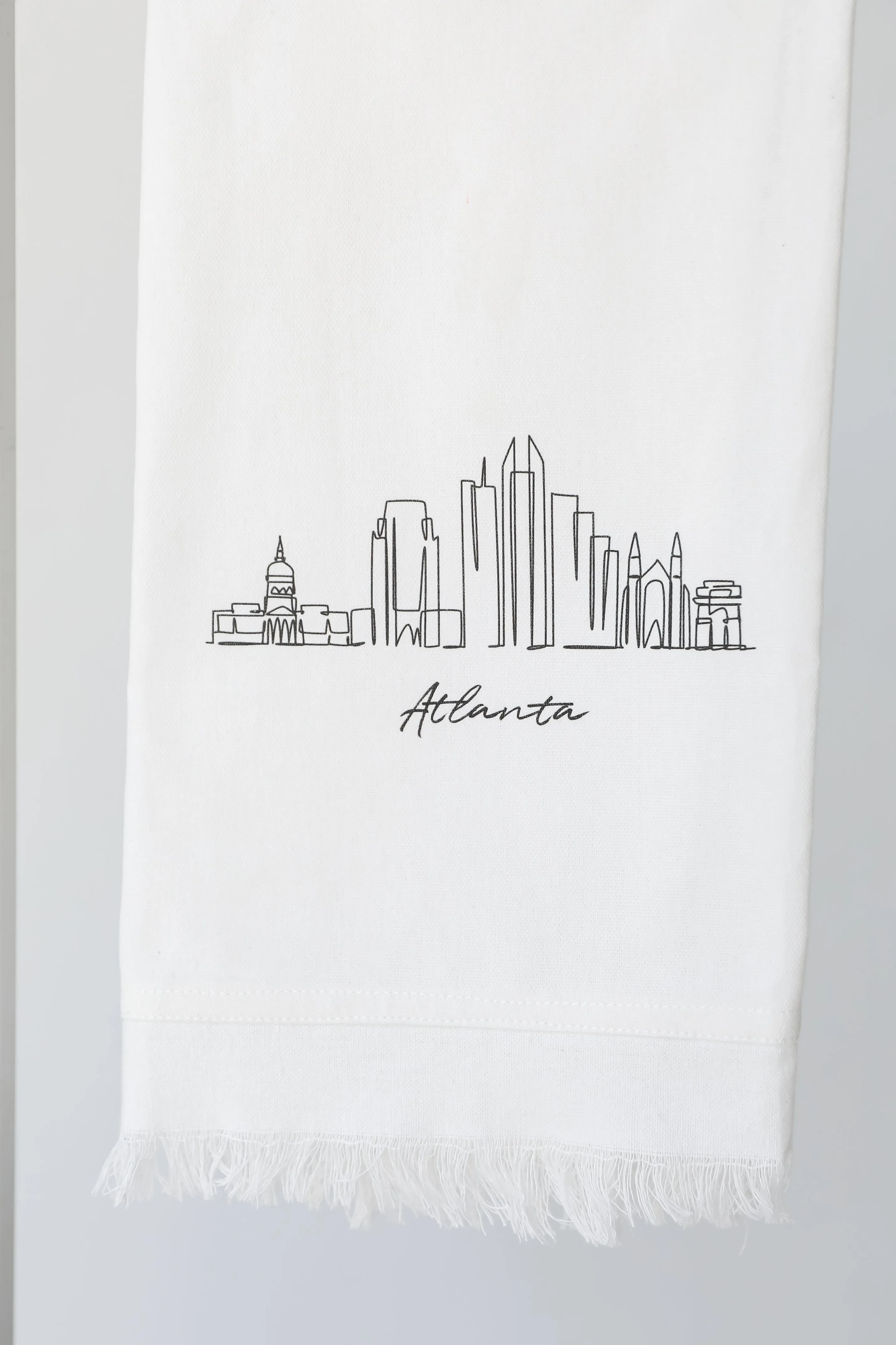 Atlanta City Scape Hand Towel