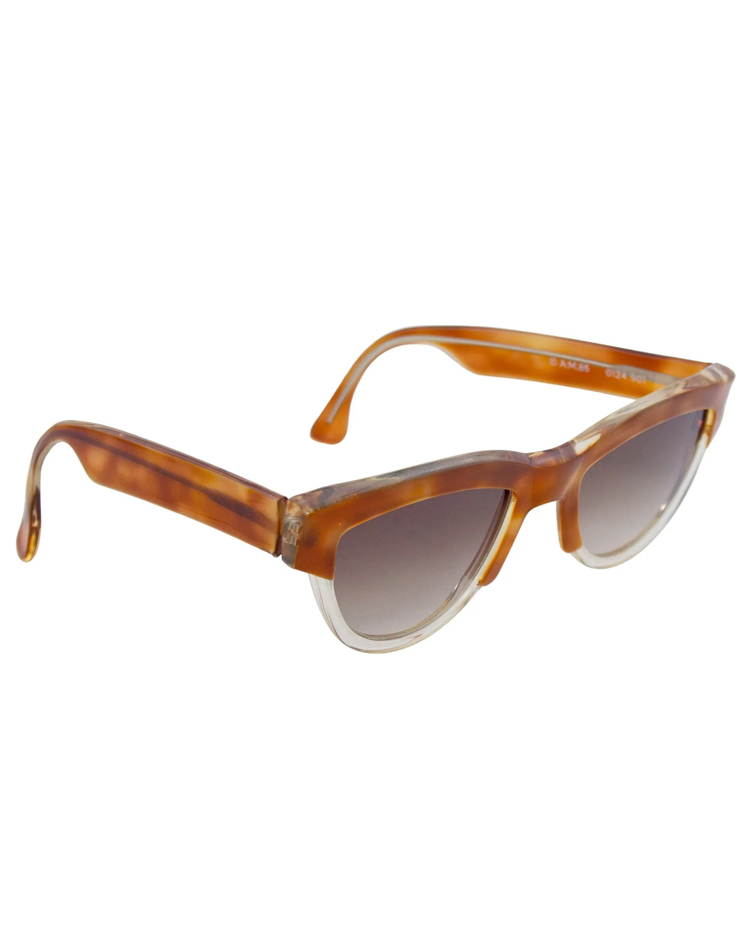 Brown and Clear Sunglasses