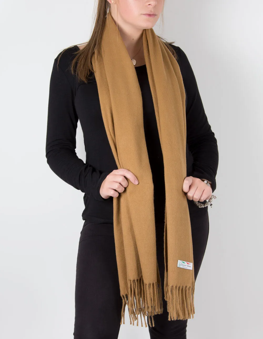 Camel Blanket Scarf