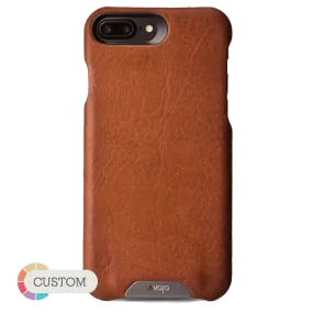 Customizable Grip - iPhone 8 Plus leather case