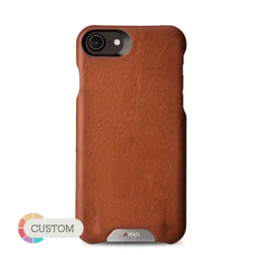 Customizable Grip - iPhone SE Leather case