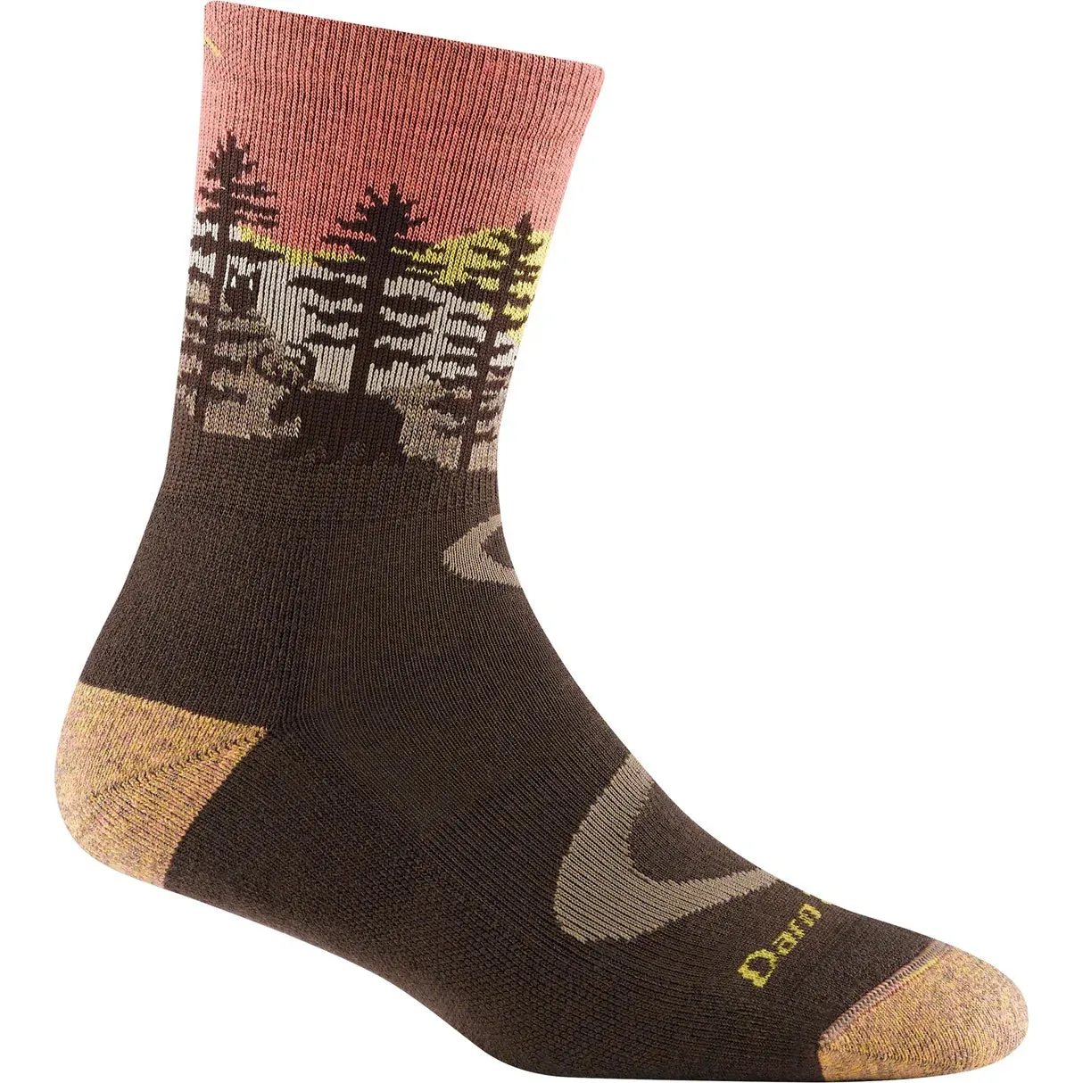 Darn Tough Women's Hiker Micro Crew Midweight Hiking Sock 1903 - Earth