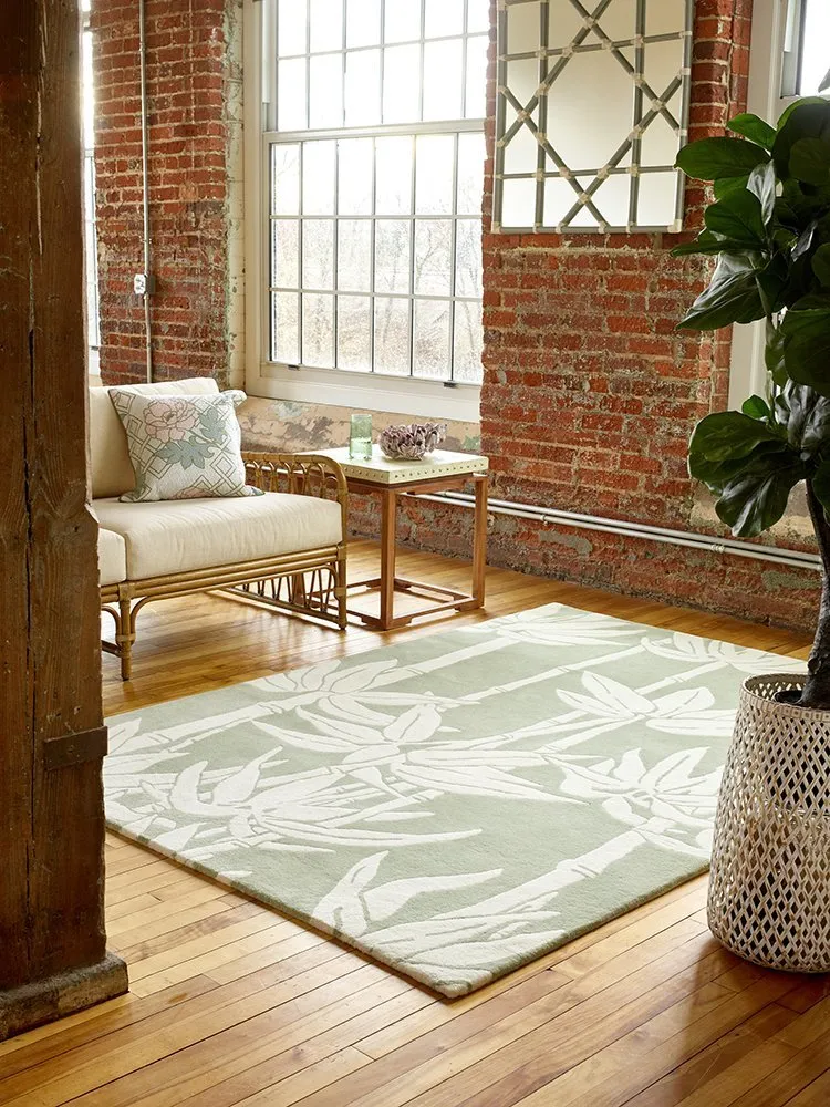 Florence Broadhurst Japanese Bamboo Jade Rug