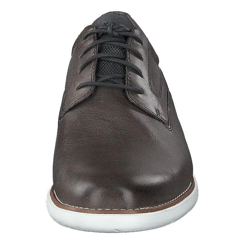 Garett Plain Toe Castlerock Grey/white Os