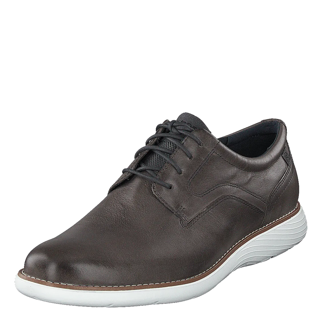 Garett Plain Toe Castlerock Grey/white Os