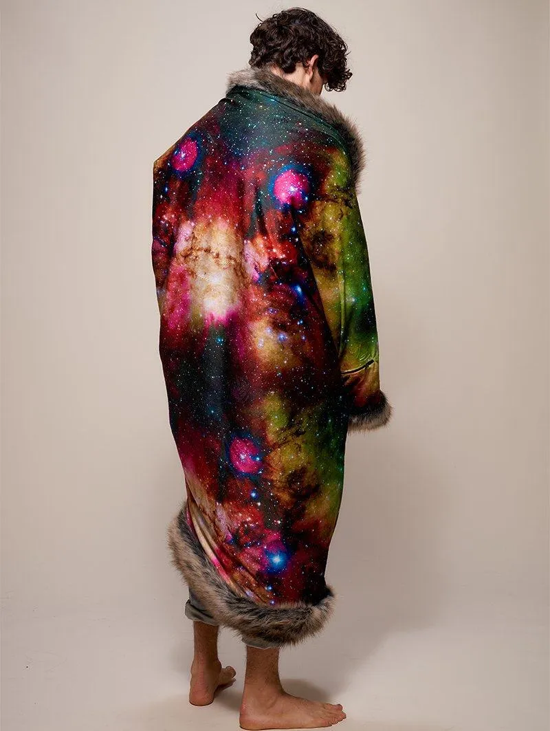 Grey Wolf Galaxy Throw