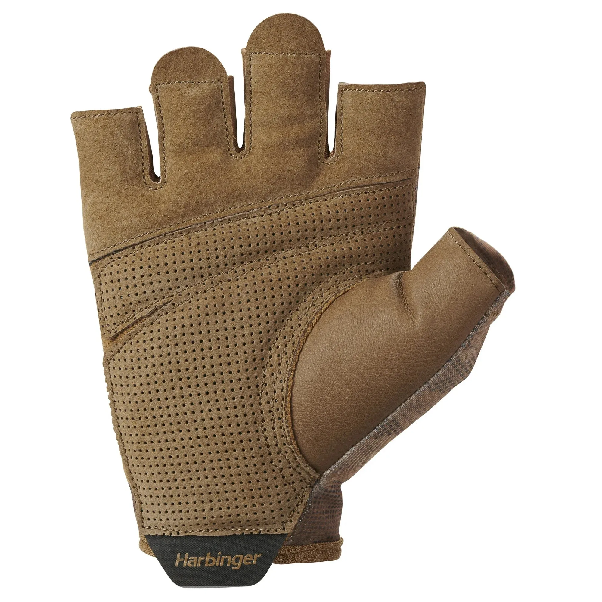 Harbinger Pro Weightlifting Gloves 2.0 Tan Camo, Extra Large