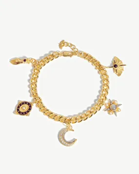 Harris Reed Pearl Symbols of Change Bracelet | 18ct Gold Plated/Pearl