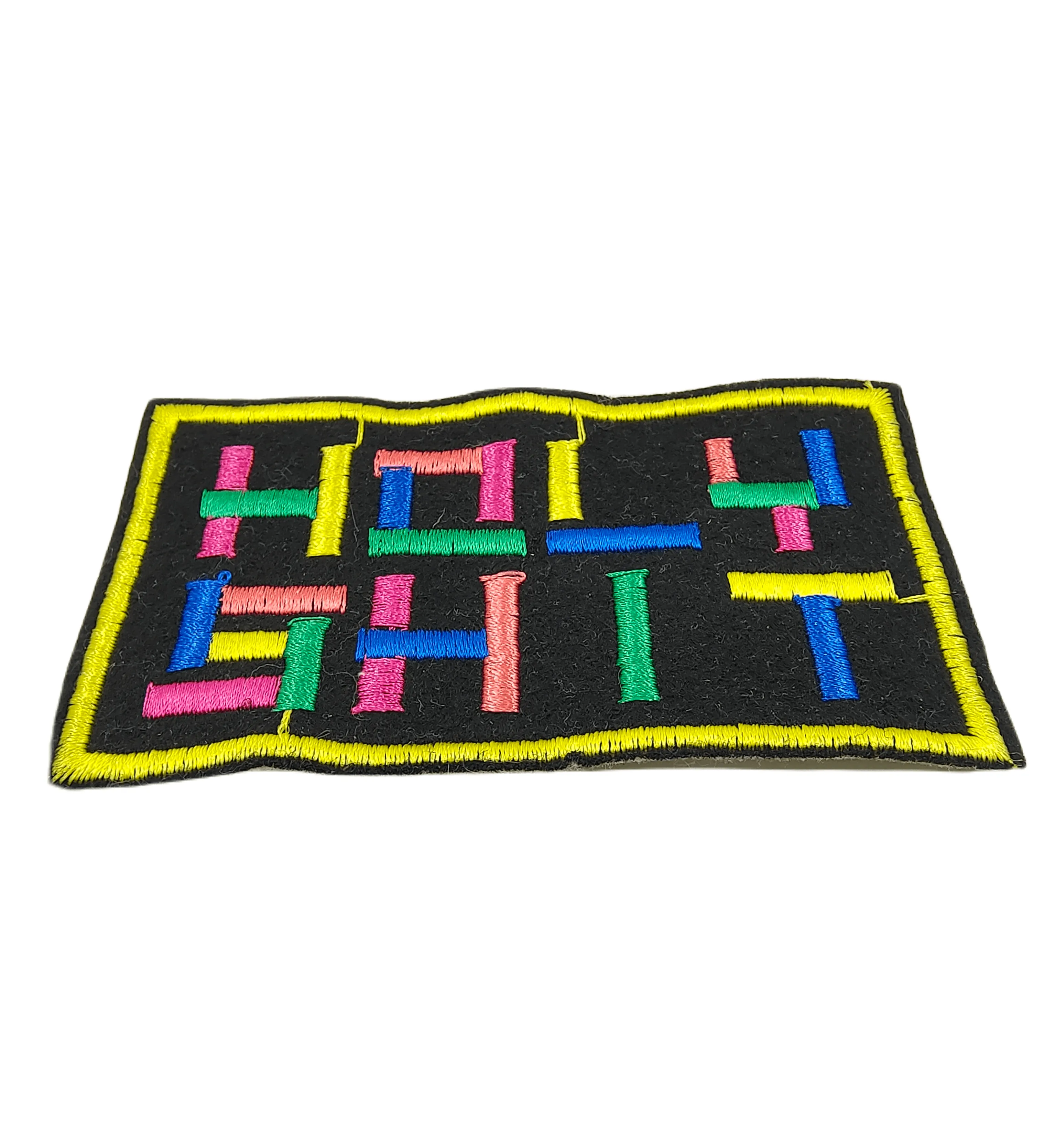 Holy Shit Embroidered Multi-Color Sew Patch