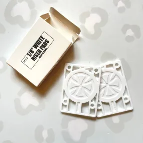 INDEPENDENT - 1/8" White Skateboard Riser Pads