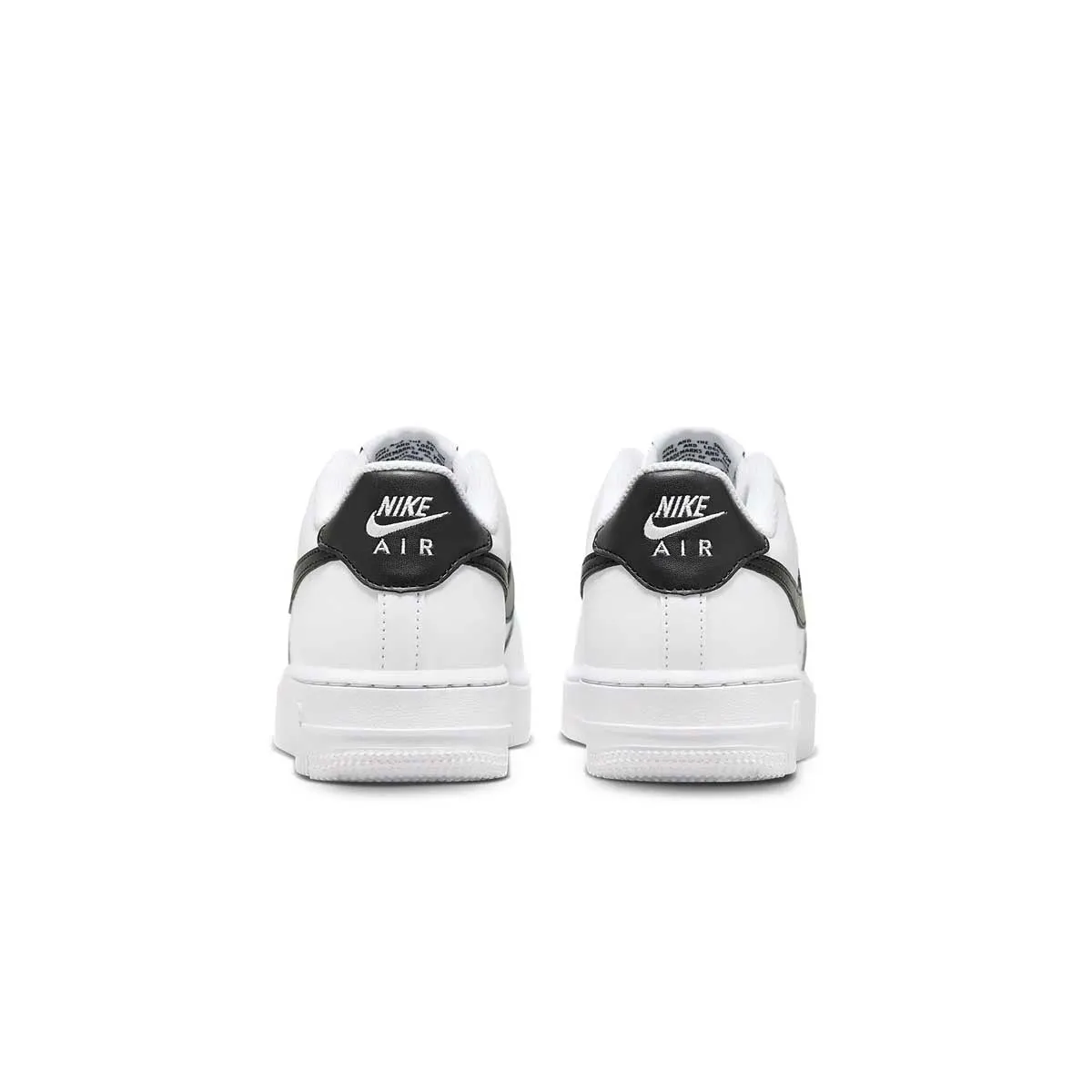 Kids Air Force 1 'White Black'