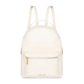 Lavie Luxe Off White Medium Women's Waffle Girl's Backpack