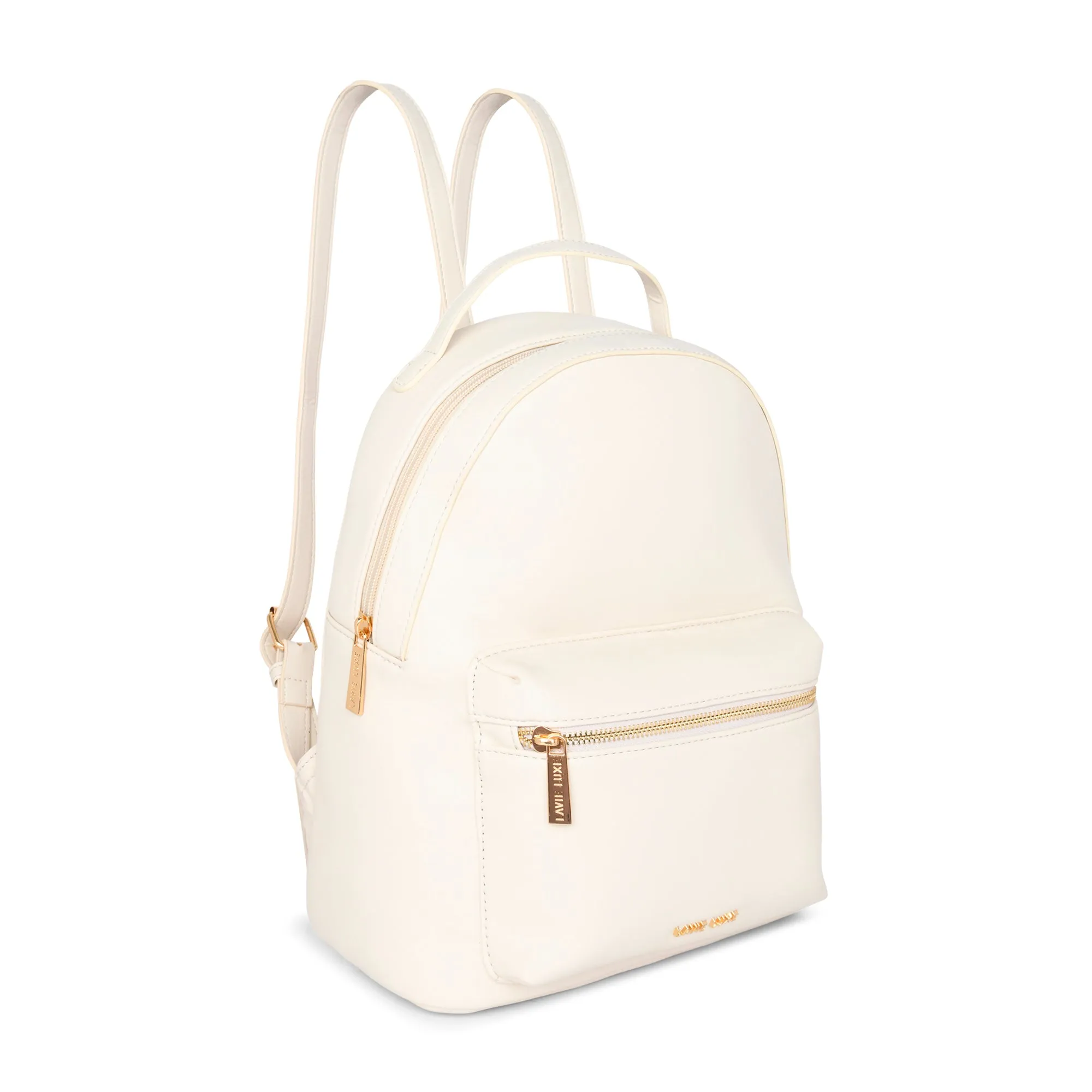 Lavie Luxe Off White Medium Women's Waffle Girl's Backpack