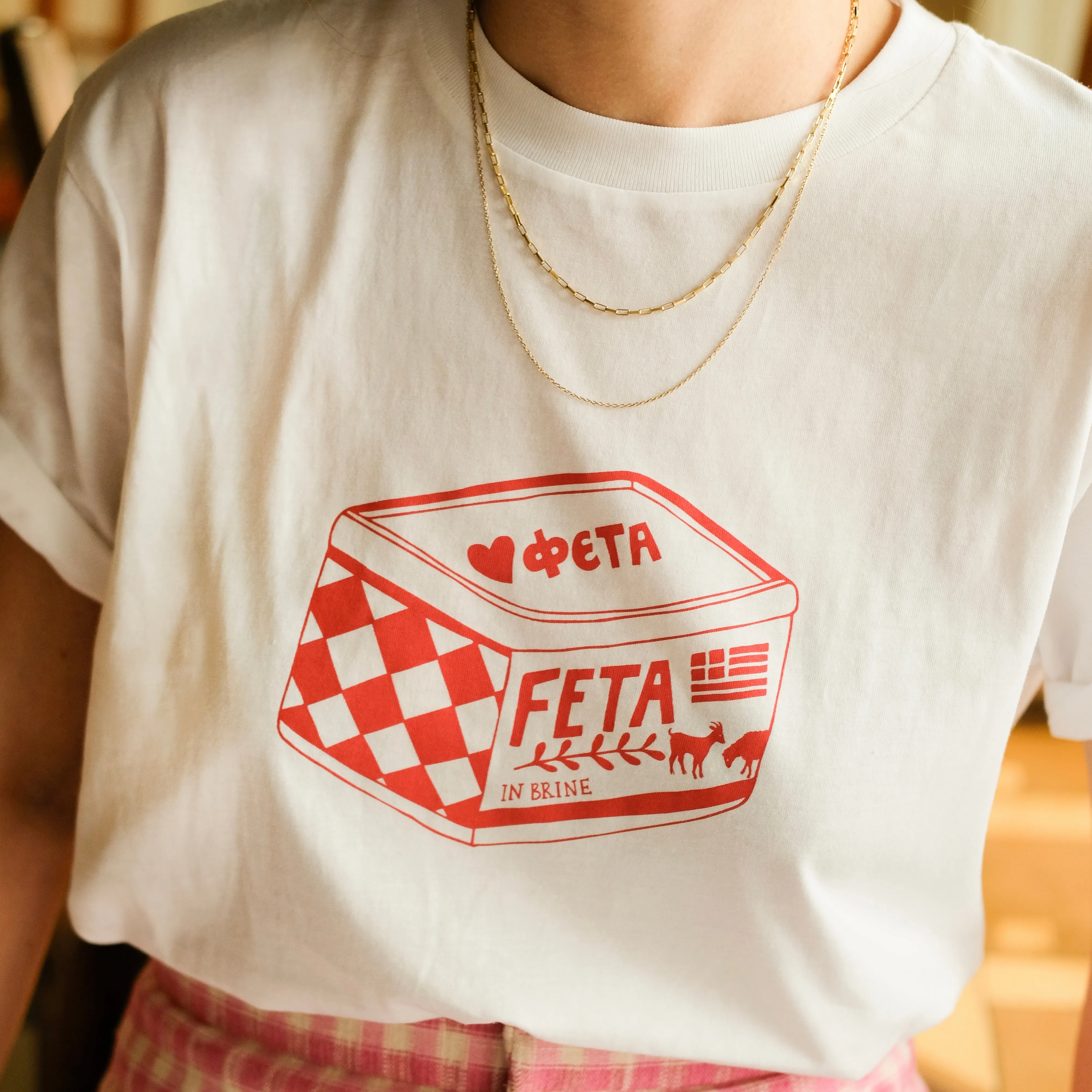 Love Feta - White T-Shirt - Unisex