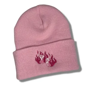 Love's A Gamble Embroidered Knit Beanie