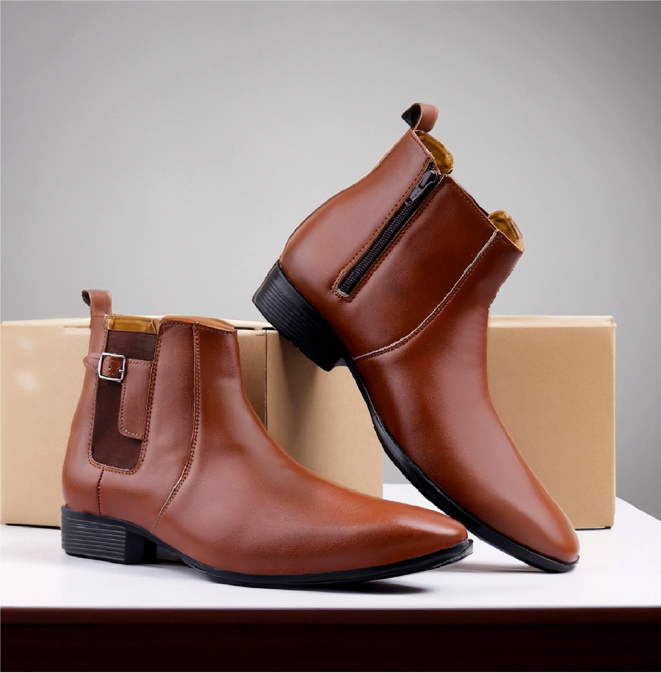 Men's Chelsea Slip-on Boots