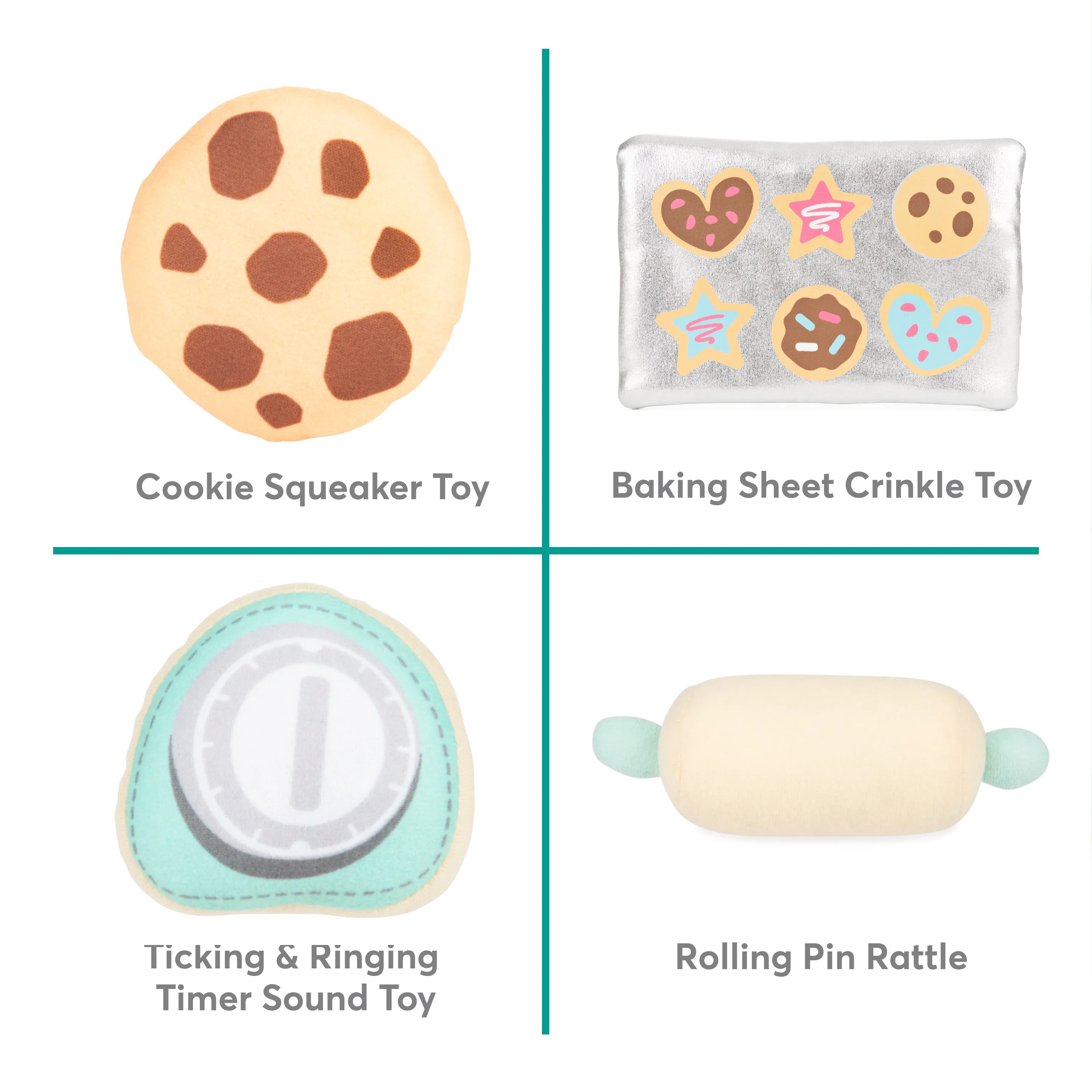 My First Baking Plush Playset, 8 in