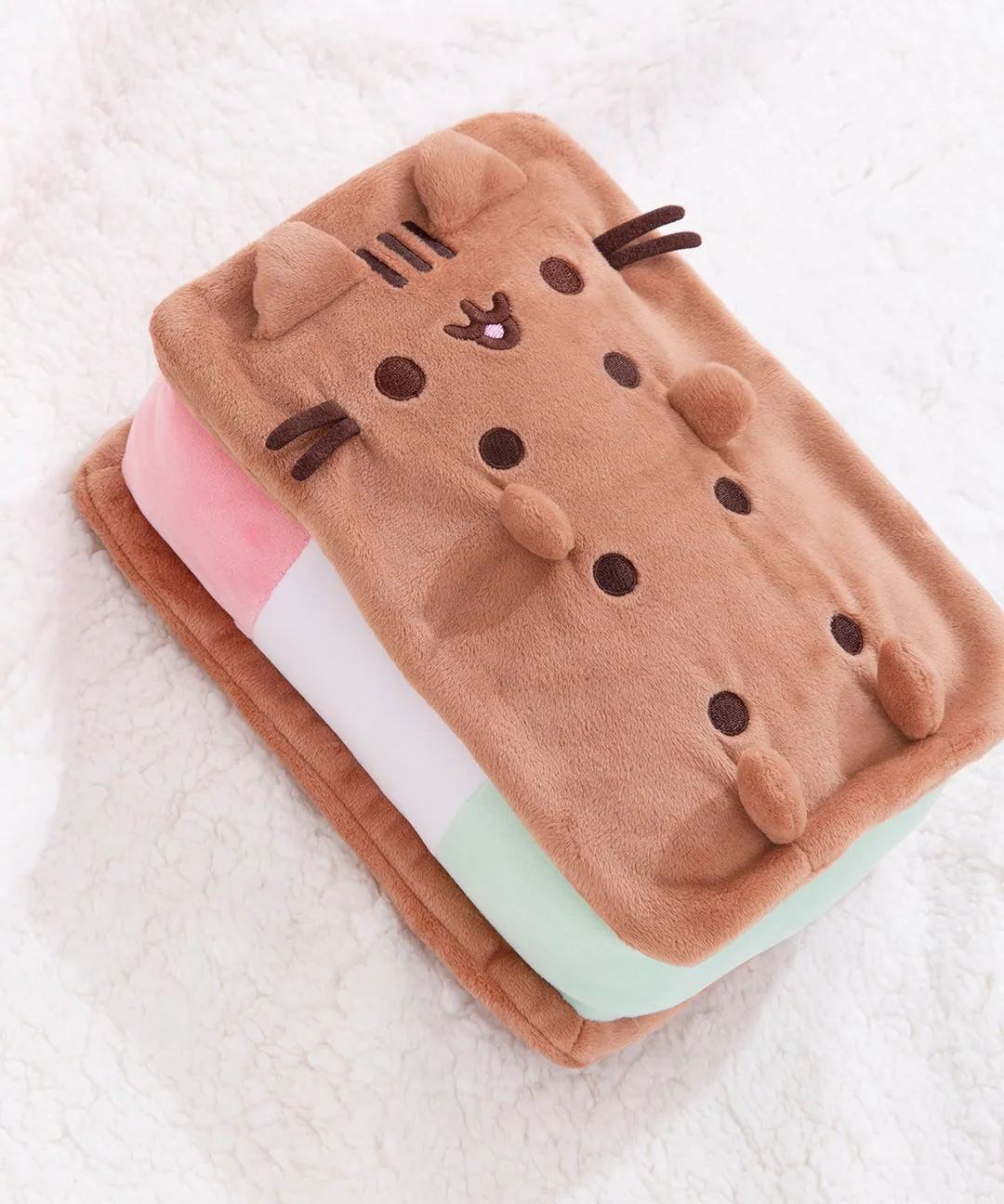 Neapolitan Ice Cream Sandwich Squisheen Plush