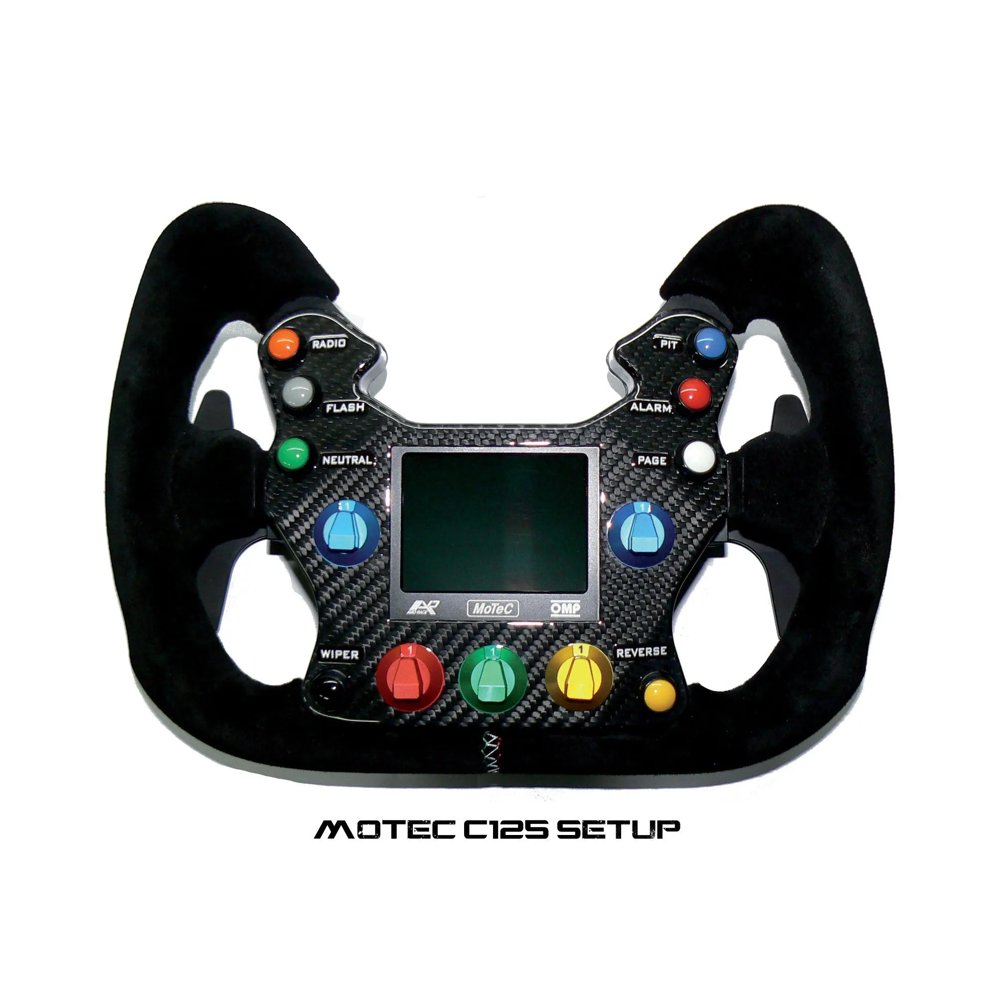 OMP 310 ALU GT Racing Steering Wheel