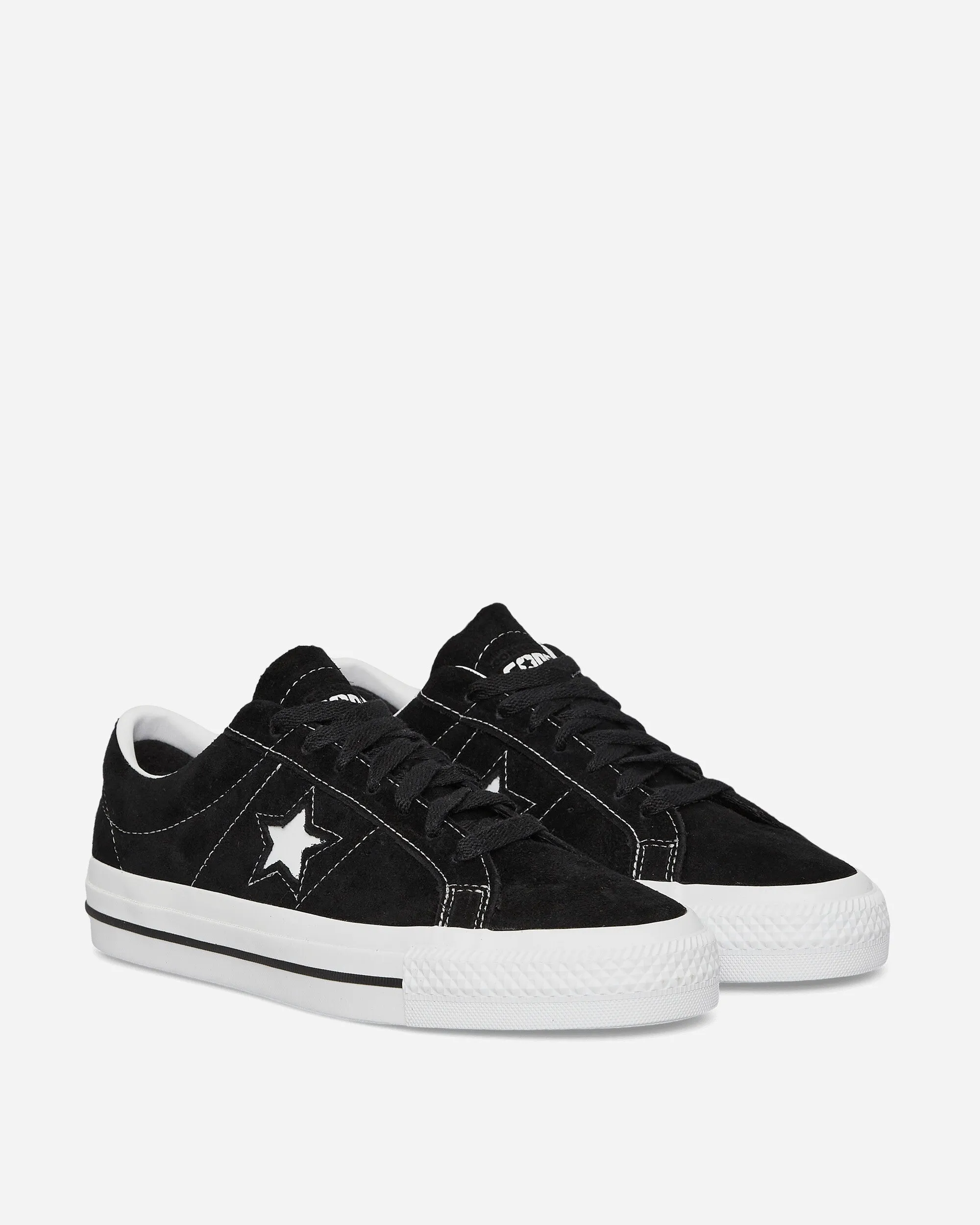 One Star Pro Nubuck Leather Sneakers Black