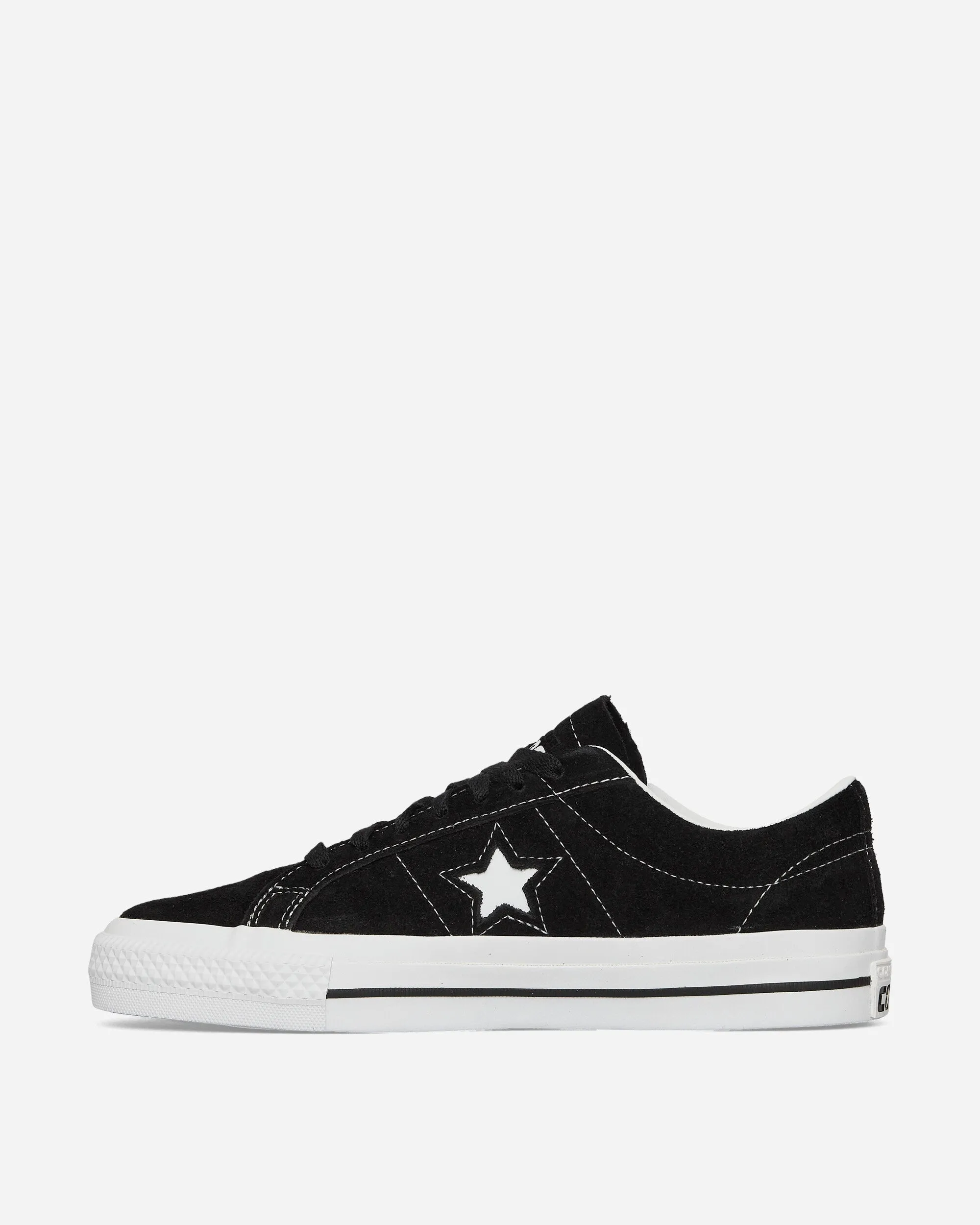 One Star Pro Nubuck Leather Sneakers Black