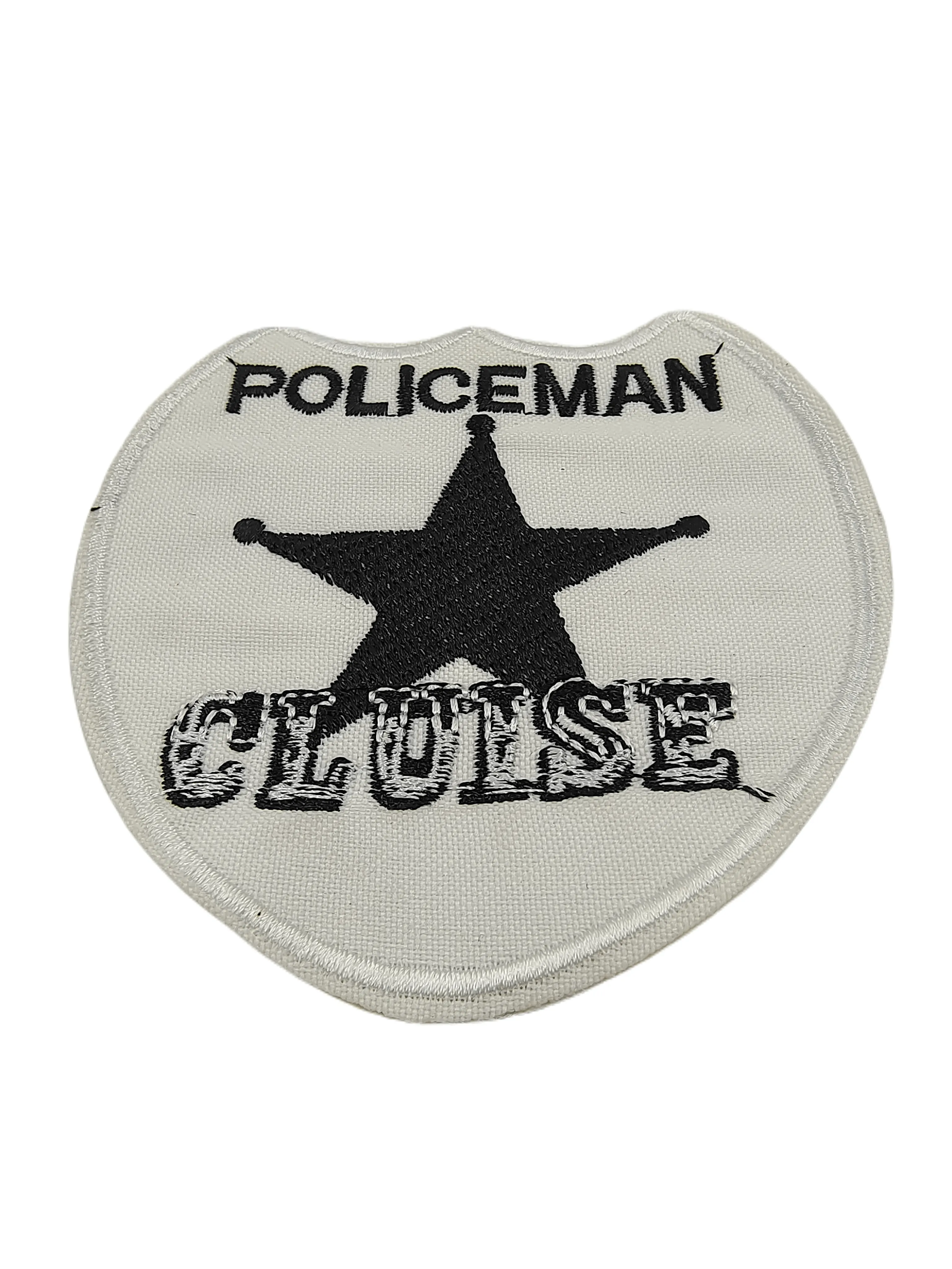 Policeman Embroidered Sew Patch