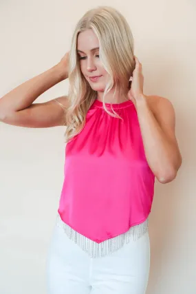 RESTOCK: Night In Nashville Top-Hot Pink