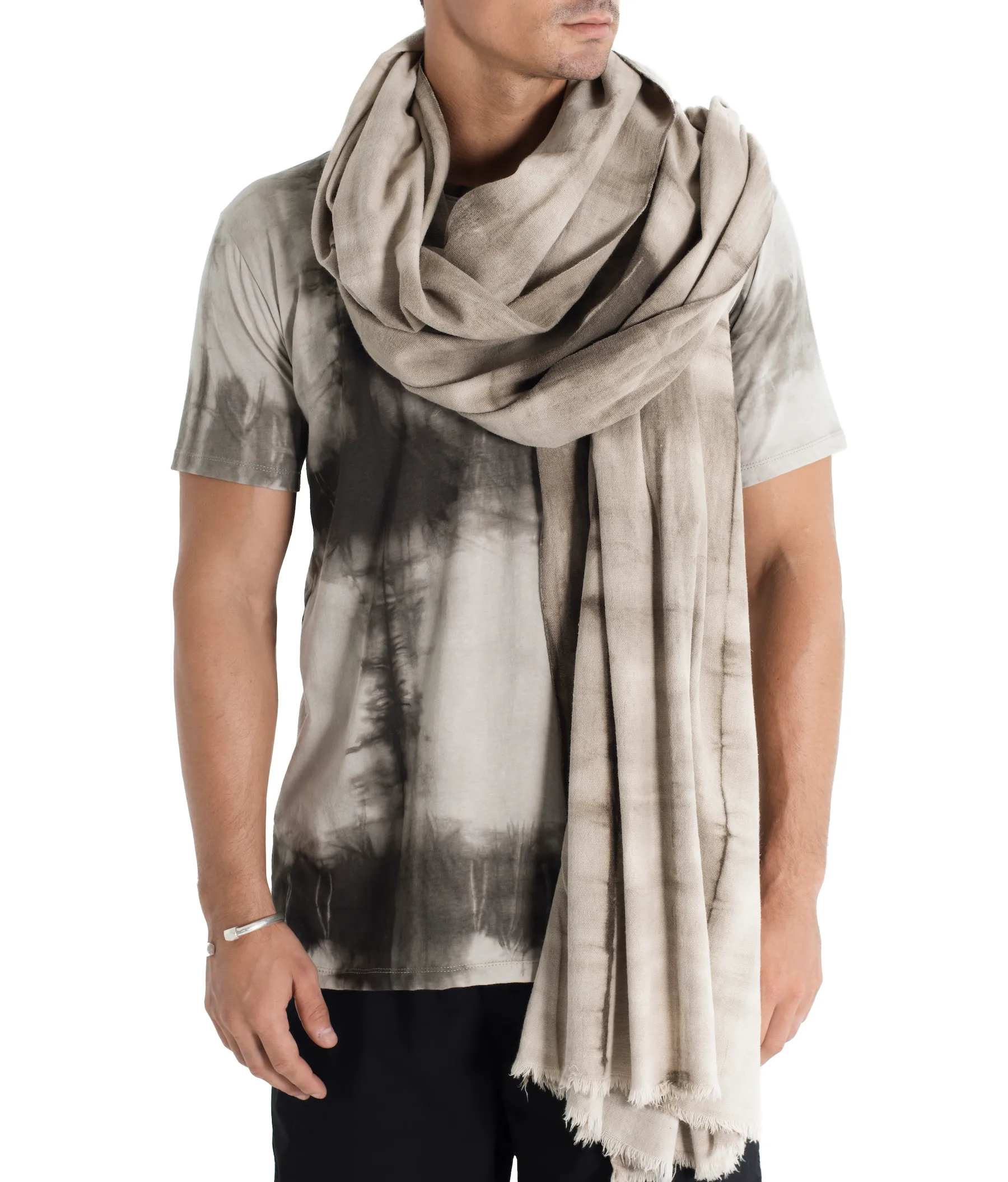 Shibori Shawl