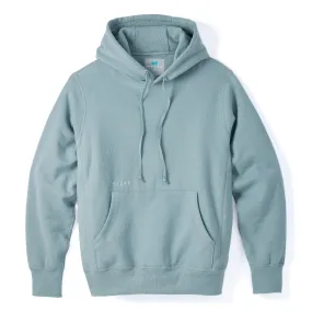 Skyline Heavyweight Fleece Hoodie in Steely Blue