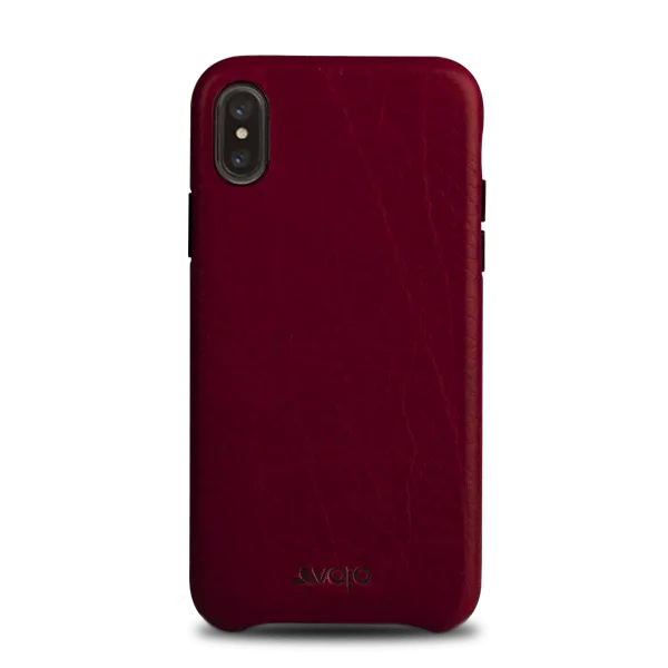 Slim Grip iPhone X Leather Case