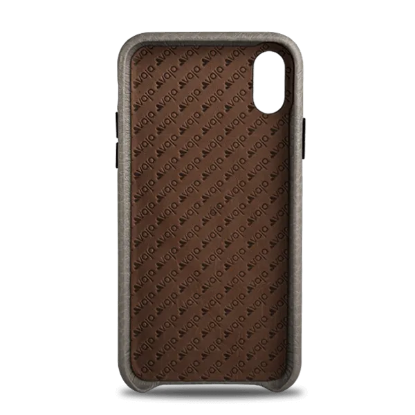 Slim Grip iPhone X Leather Case