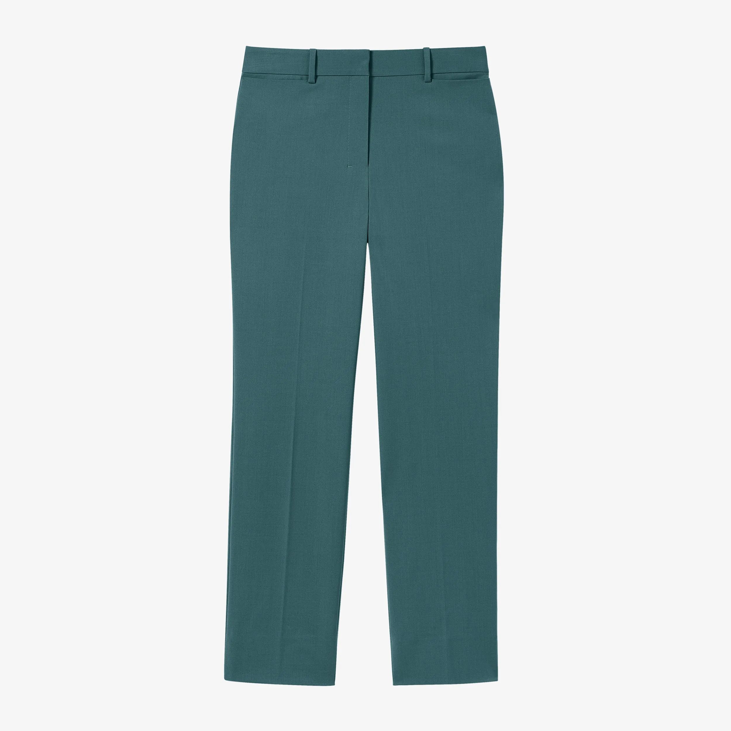 Smith Pant - Washable Wool Twill :: Blue Jade