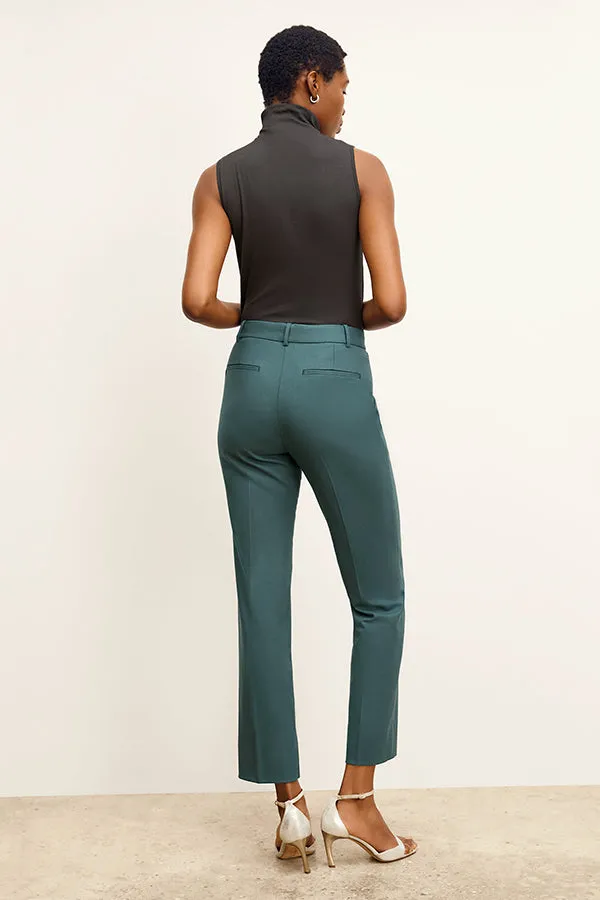 Smith Pant - Washable Wool Twill :: Blue Jade