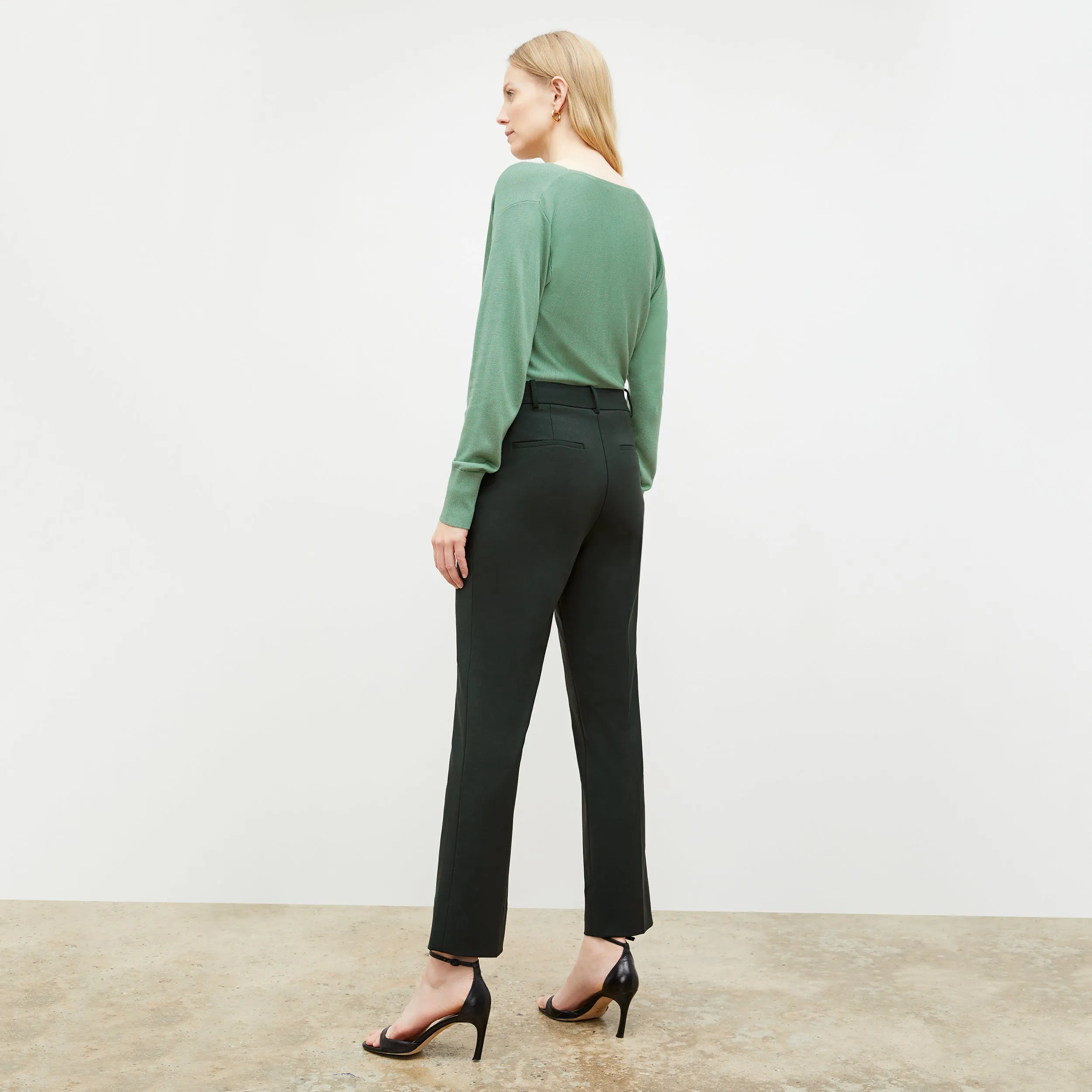 Smith Pant - Washable Wool Twill :: Forest