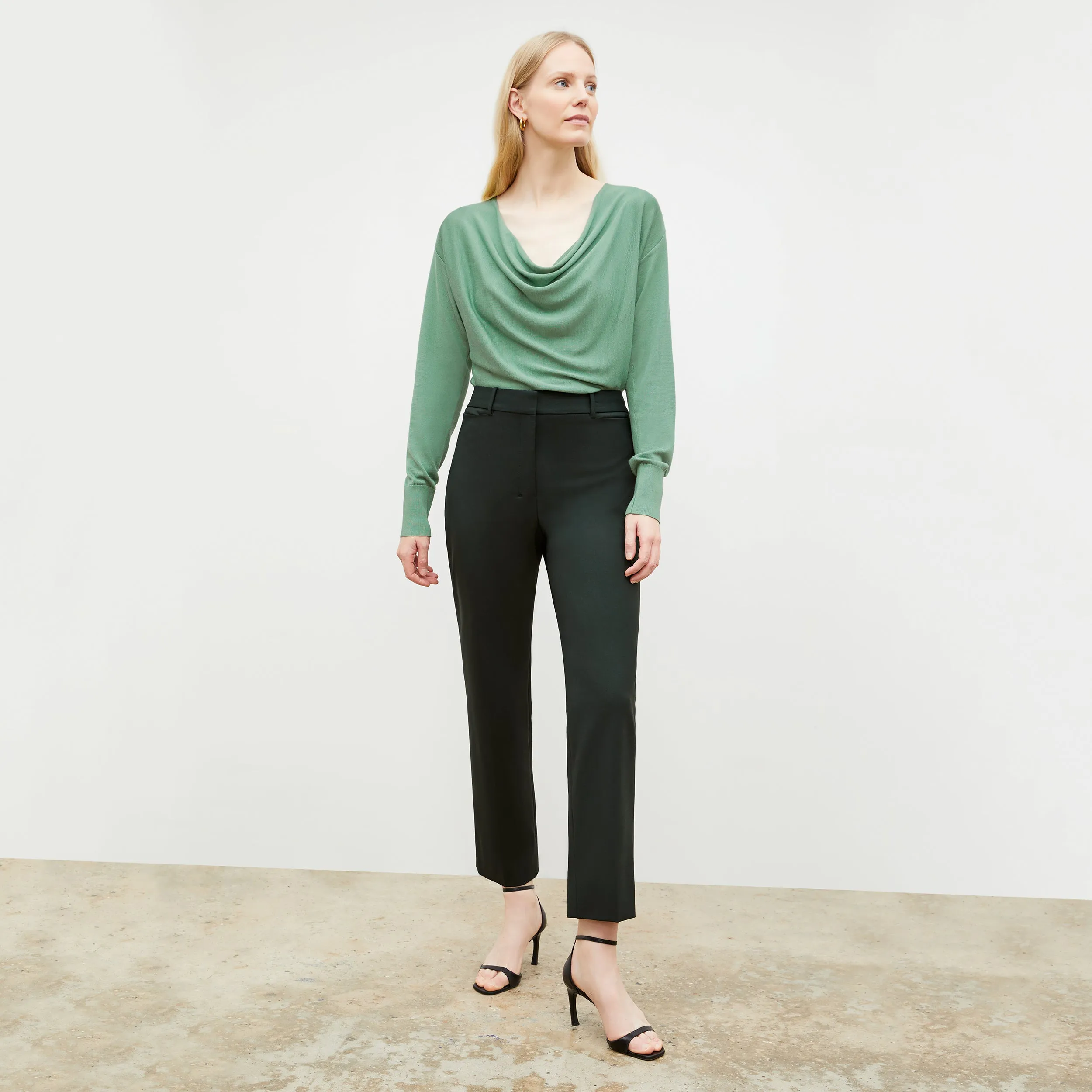 Smith Pant - Washable Wool Twill :: Forest