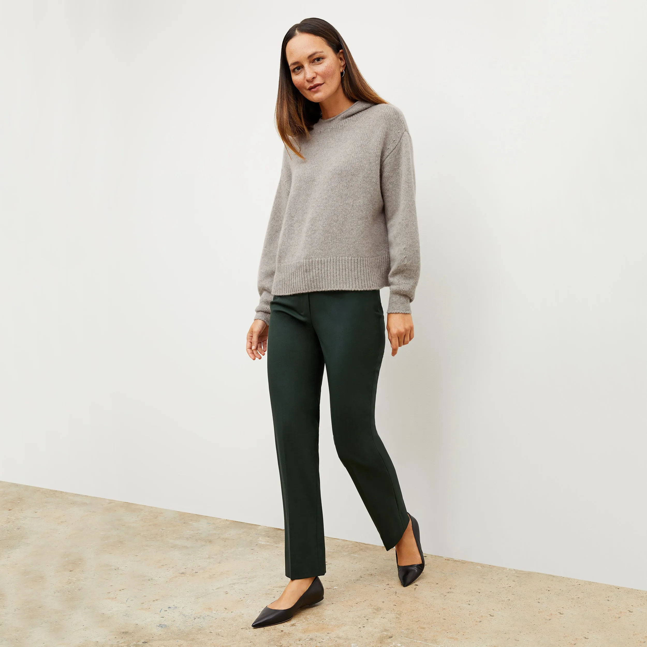 Smith Pant - Washable Wool Twill :: Forest