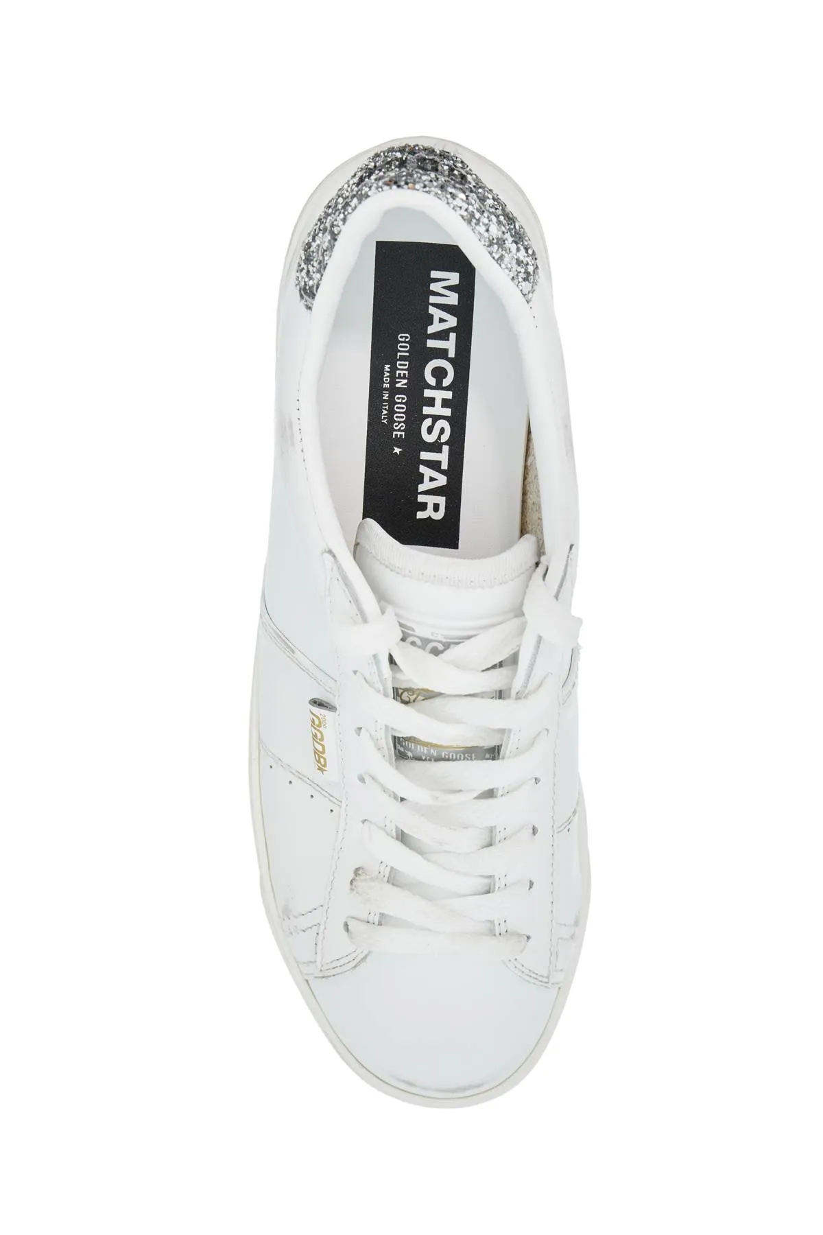 SMOOTH LEATHER MATCHSTAR SNEAKERS IN