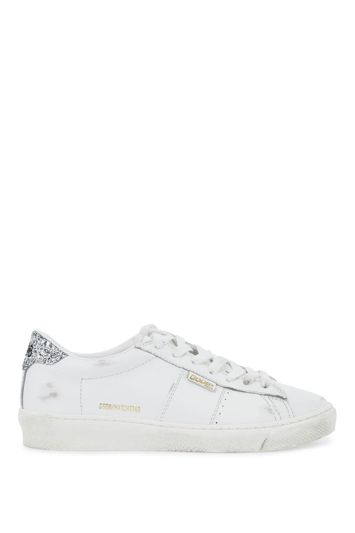 SMOOTH LEATHER MATCHSTAR SNEAKERS IN