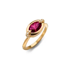 Special Edition Rhodolite and Diamond Ring - Sold Out