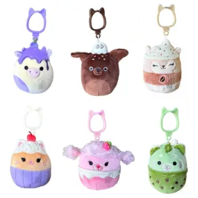 Squishmallow 3.5 Inch Clip Hybrid Sweets Squad Set of 6