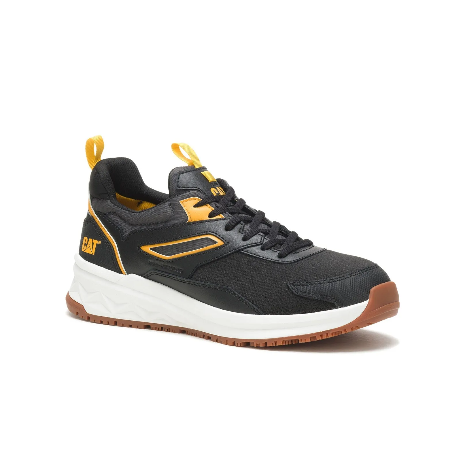 Streamline Runner Composite-Toe Work Shoe Black/Yellow