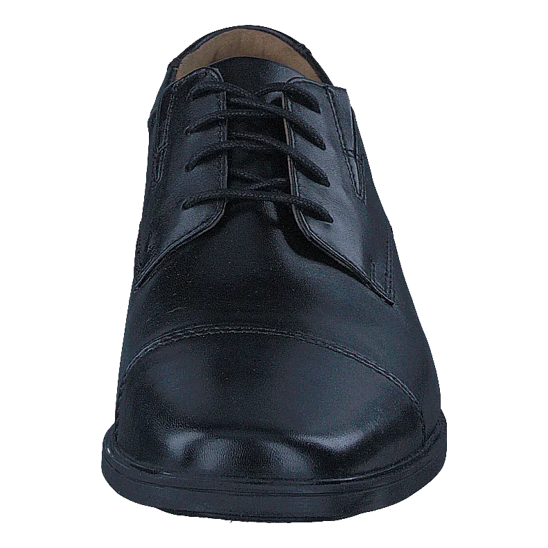 Tilden Cap Black Leather